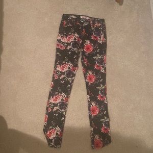 Hot Kiss floral skinny jeans